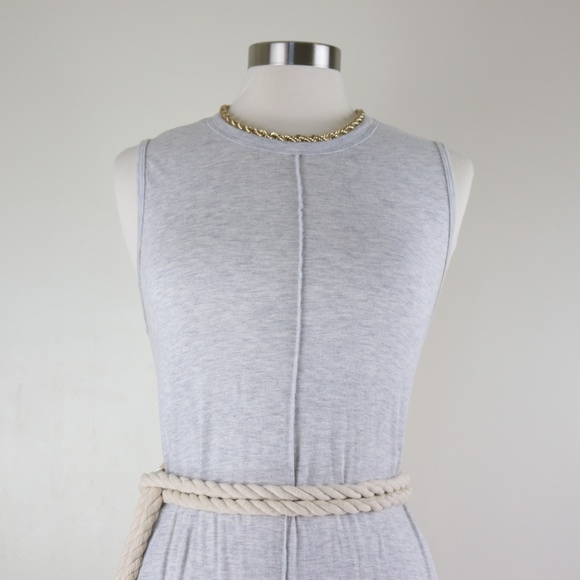 Zara Gray Maxi A-Line M Dress - Picture 4 of 8